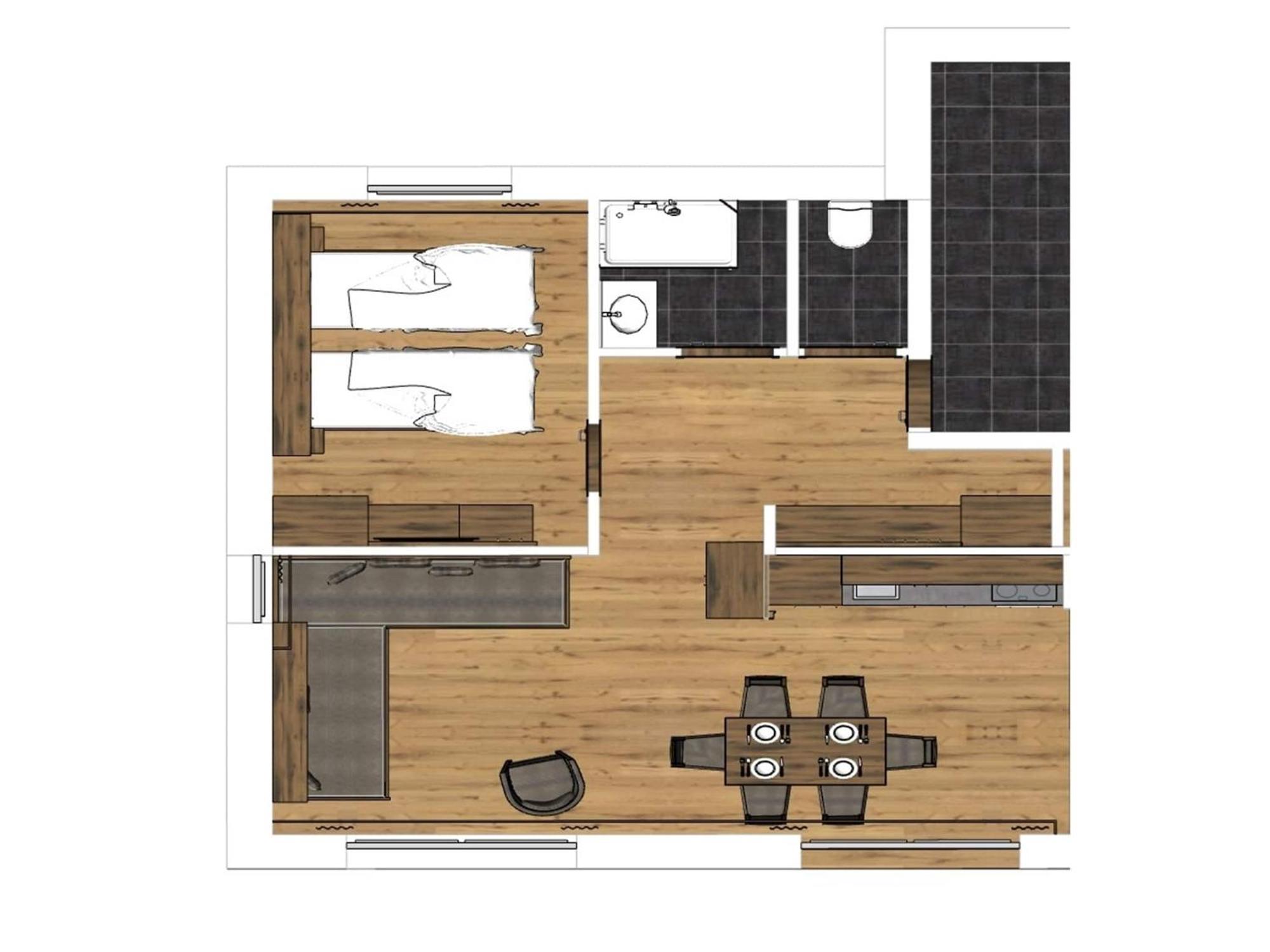 Large Apartment In Sankt Georgen With Balcony Furstau Экстерьер фото